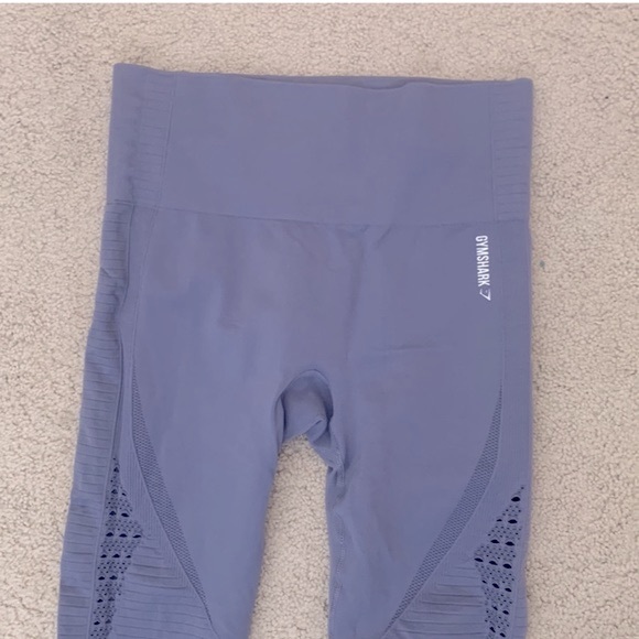 Gymshark Energy Seamless High-waisted Leggings Purple Lavender Sz Medium - Picture 3 of 8